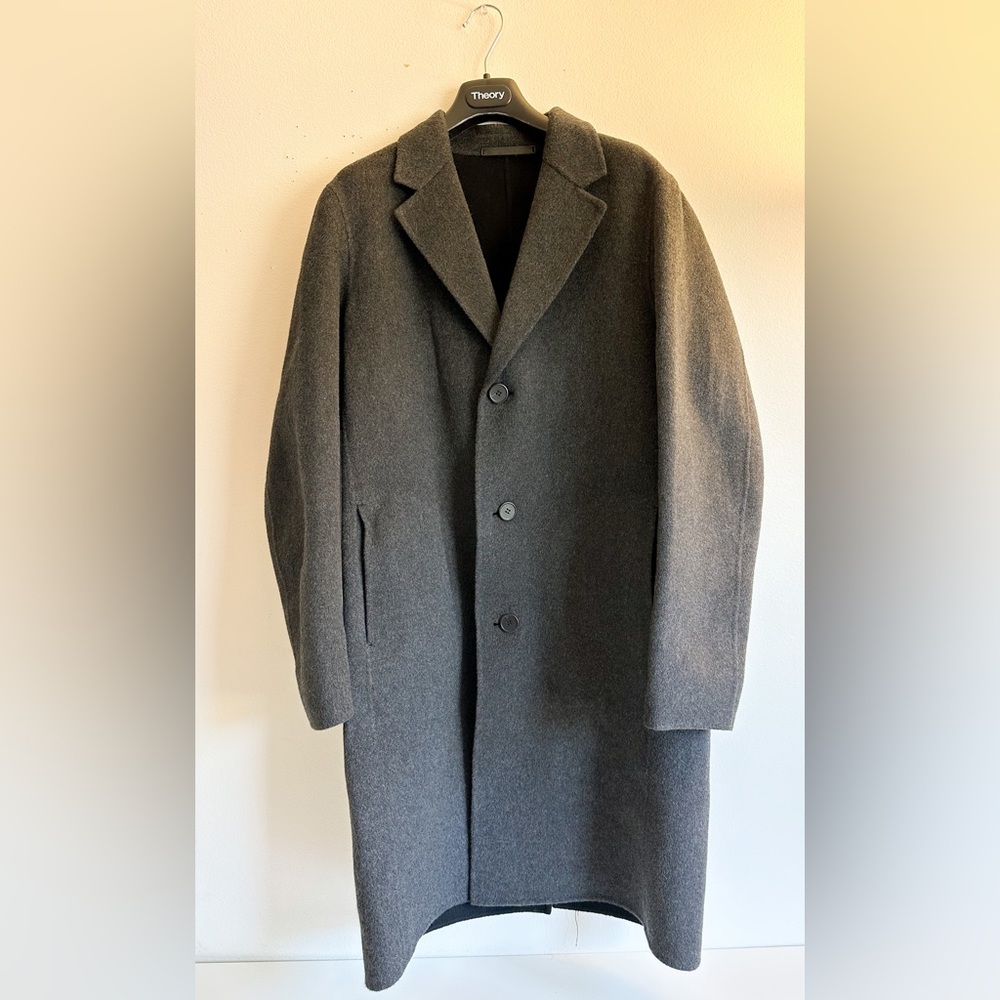 Men's Theory 100%Cashemere SoftLong Coat